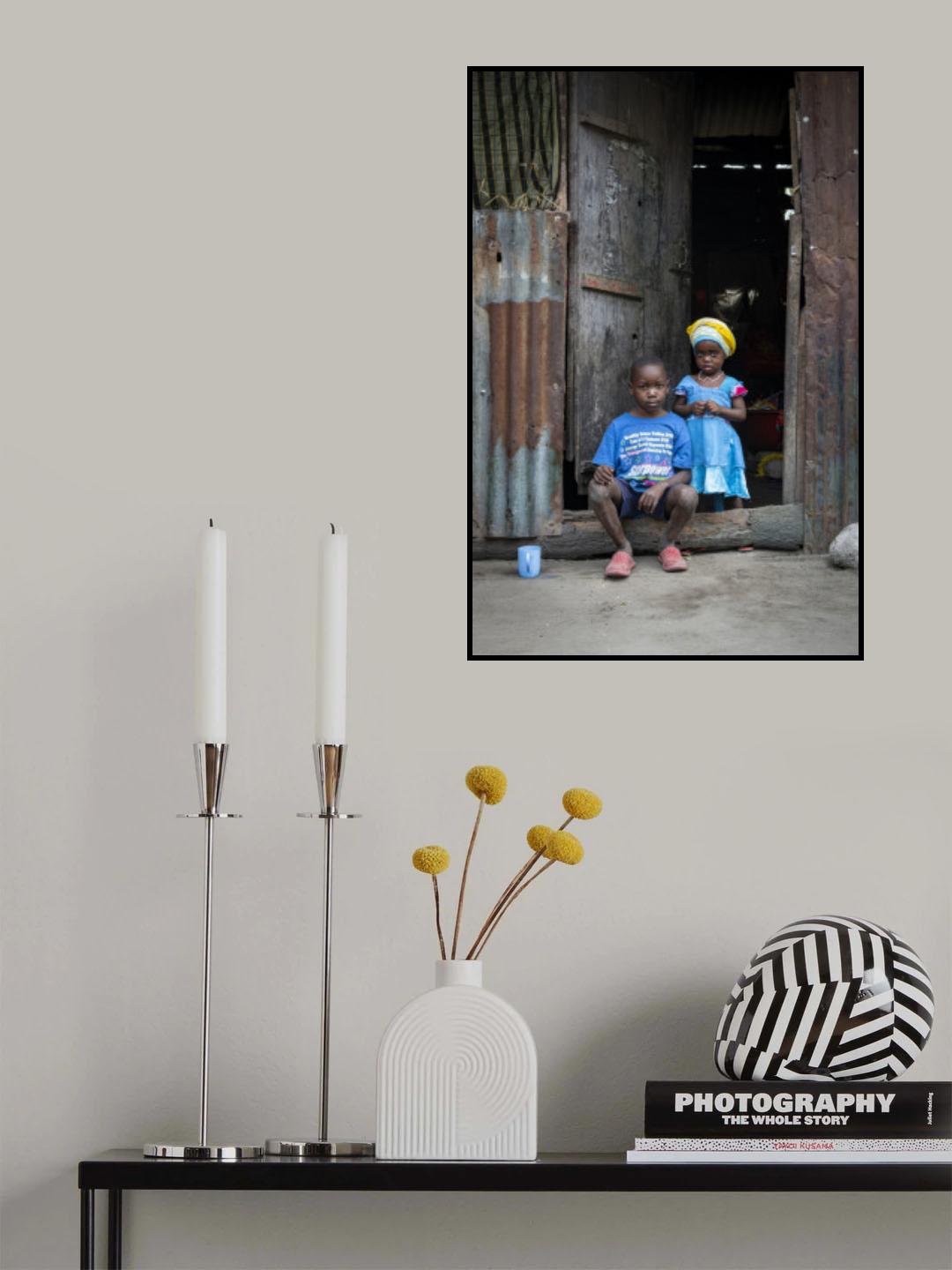 Brother and Sister Poster och Canvastavla