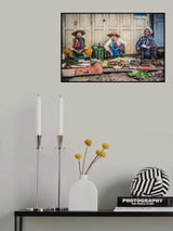 three women of the market Poster och Canvastavla