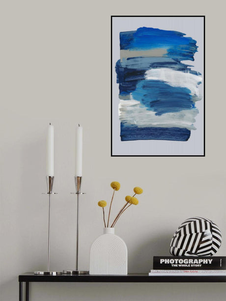 Abstract Brush Strokes 78 Poster och Canvastavla