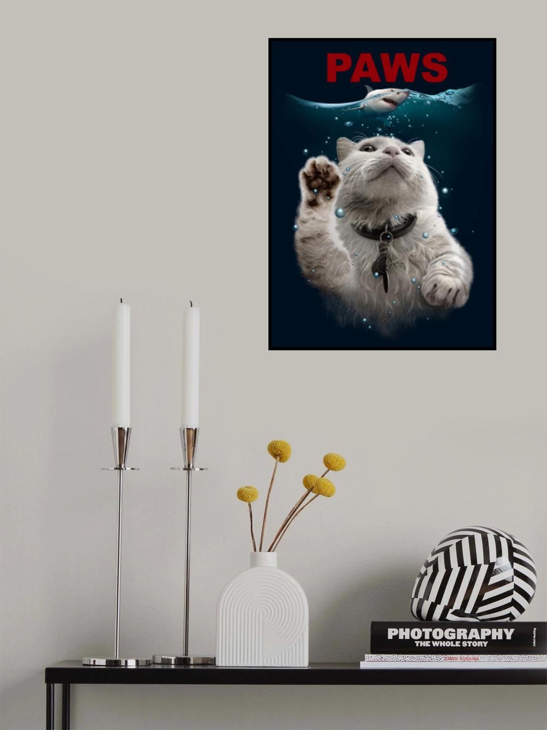 PAWS Poster och Canvastavla