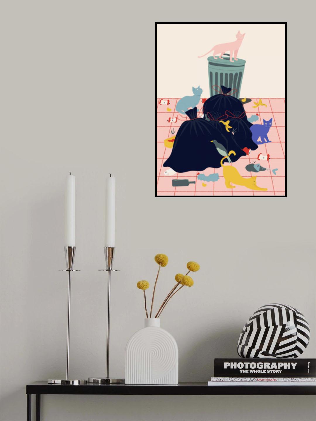 Cats Poster och Canvastavla