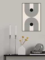 Black Boho Vibe Series #5 Poster och Canvastavla