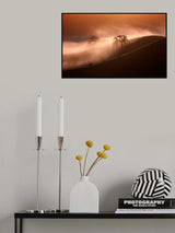 When Sun Shine Above Fog Poster och Canvastavla