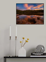 Sunrise at Mt Rainier Poster och Canvastavla
