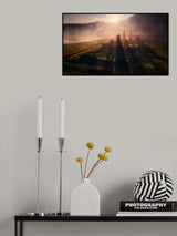 Flying the Temple Poster och Canvastavla