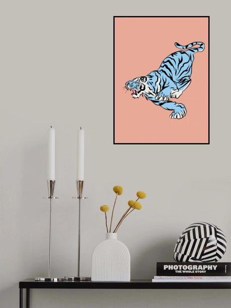 Chasing Tiger Poster och Canvastavla