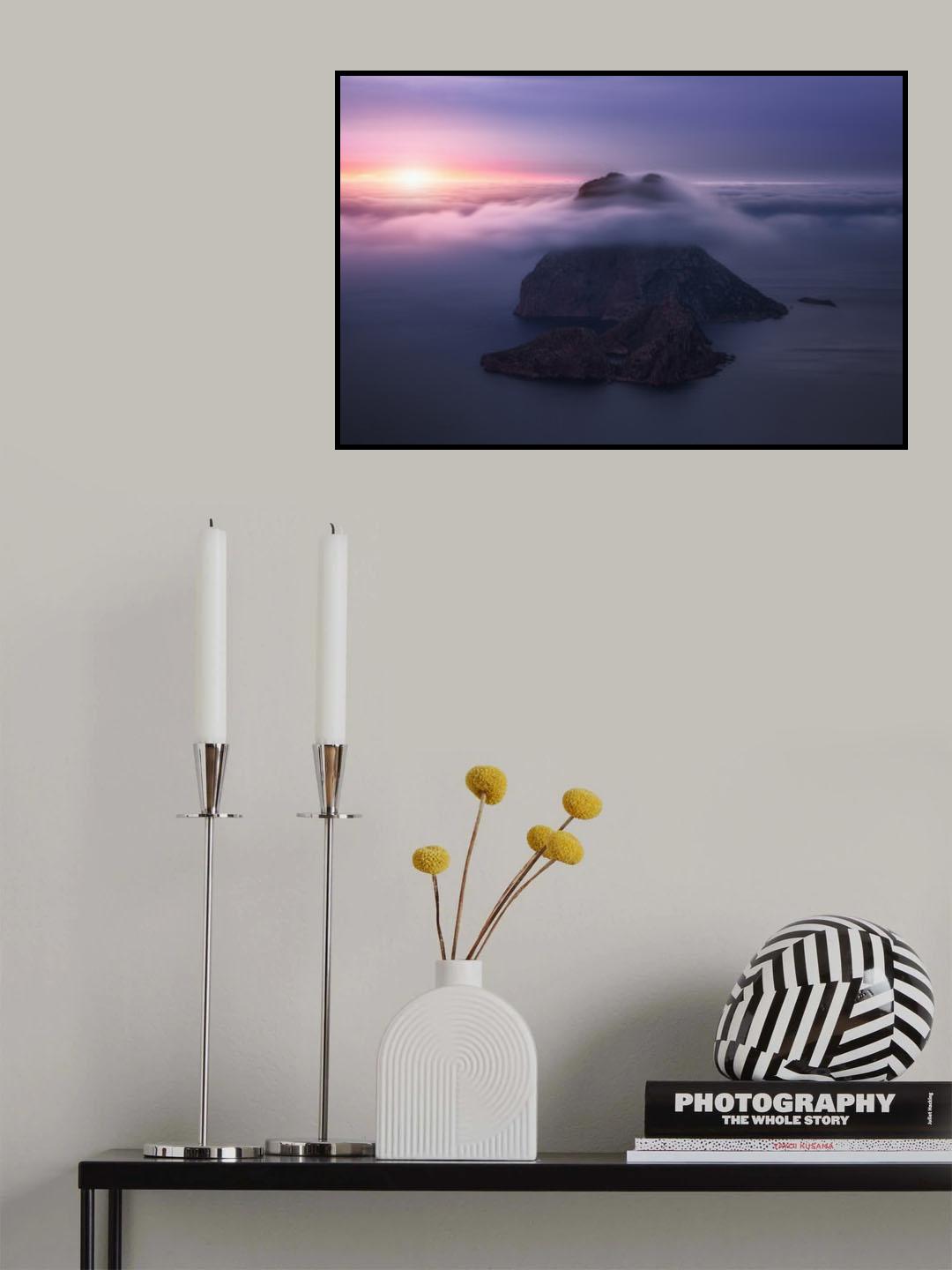 Foggy time!! 7R43393 Poster och Canvastavla