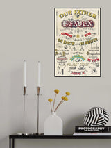 Our Father Who Art In Heaven Poster och Canvastavla