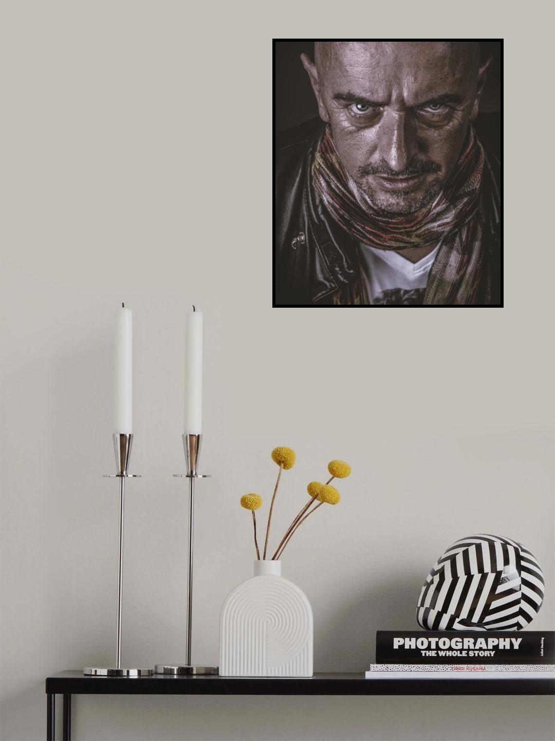 Anger Never Dies Poster och Canvastavla