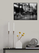 Shopping Street in Shanghai Poster och Canvastavla