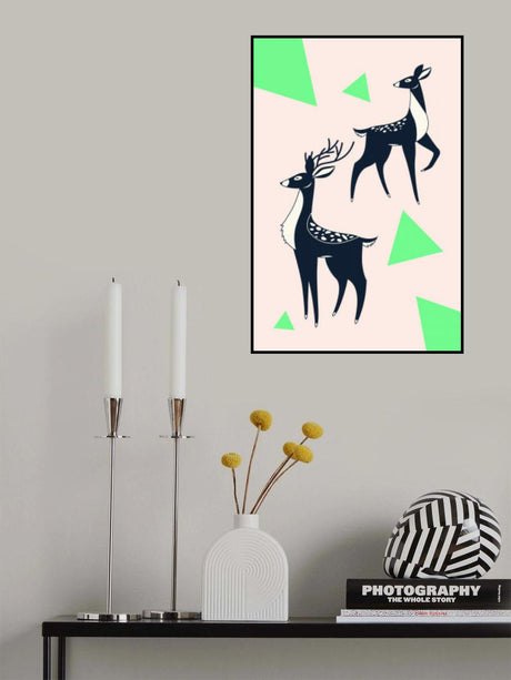 Abstract Deer #2 Poster och Canvastavla