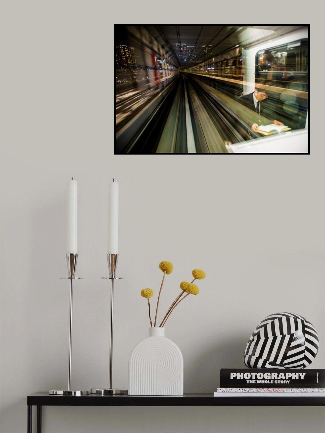 Tokyo metro Poster och Canvastavla