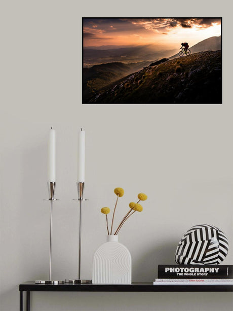 Sunset Ride Poster och Canvastavla