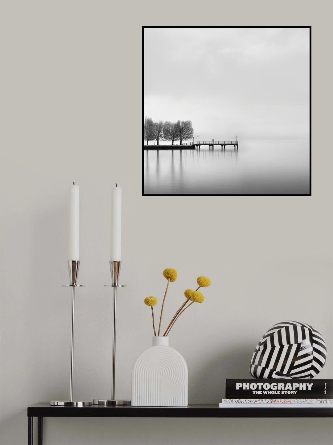 Kastoria Lake 001 Poster och Canvastavla