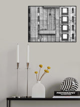 Symmetry In The City Poster och Canvastavla