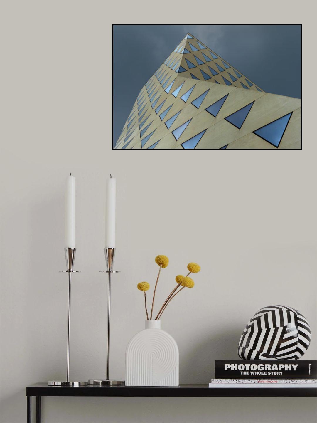 Blue diamonds Poster och Canvastavla