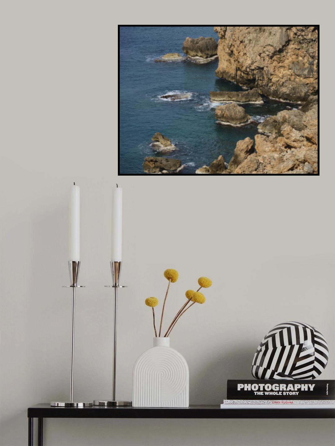 seascape and rocks Poster och Canvastavla