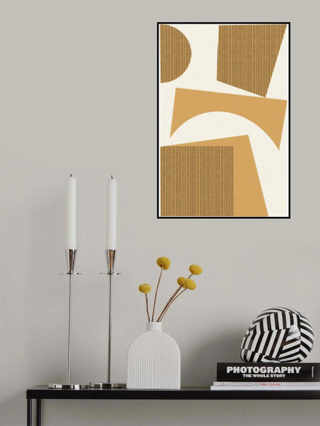 Modern Abstract Shape 03 Poster och Canvastavla