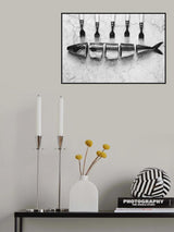 Mackerel&amp;Forks Poster och Canvastavla