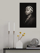 Monochrome Portrait Poster och Canvastavla