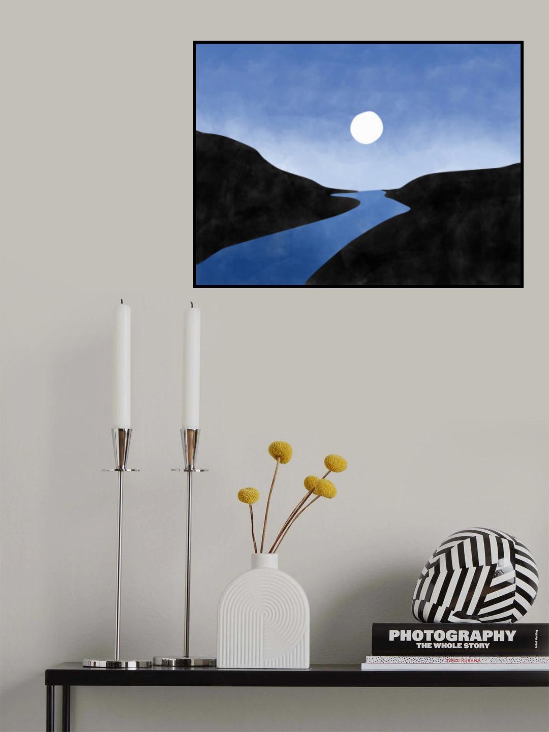 3x4 Aspectratio  Indigo49 Poster och Canvastavla