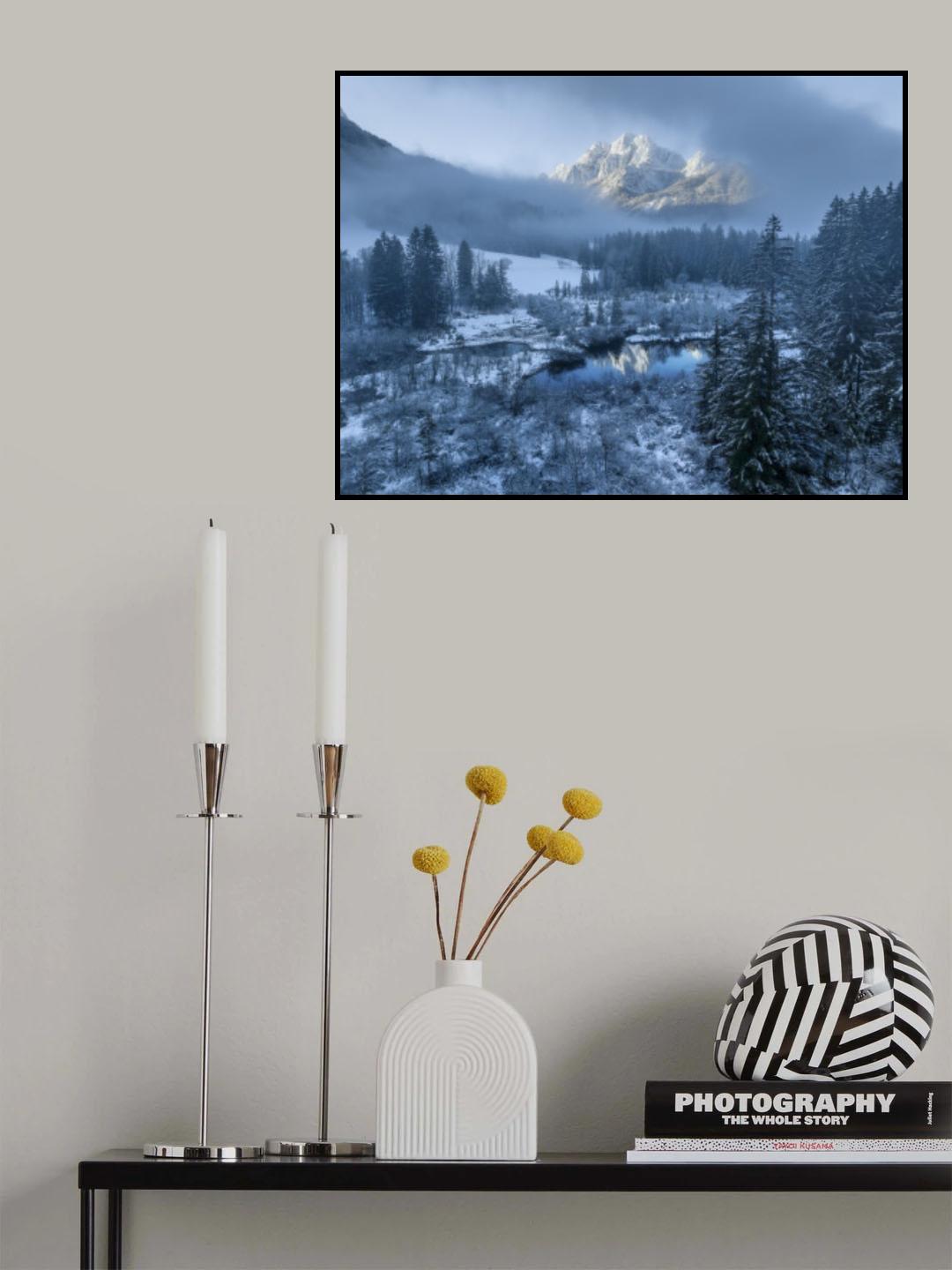 Winter mist Poster och Canvastavla