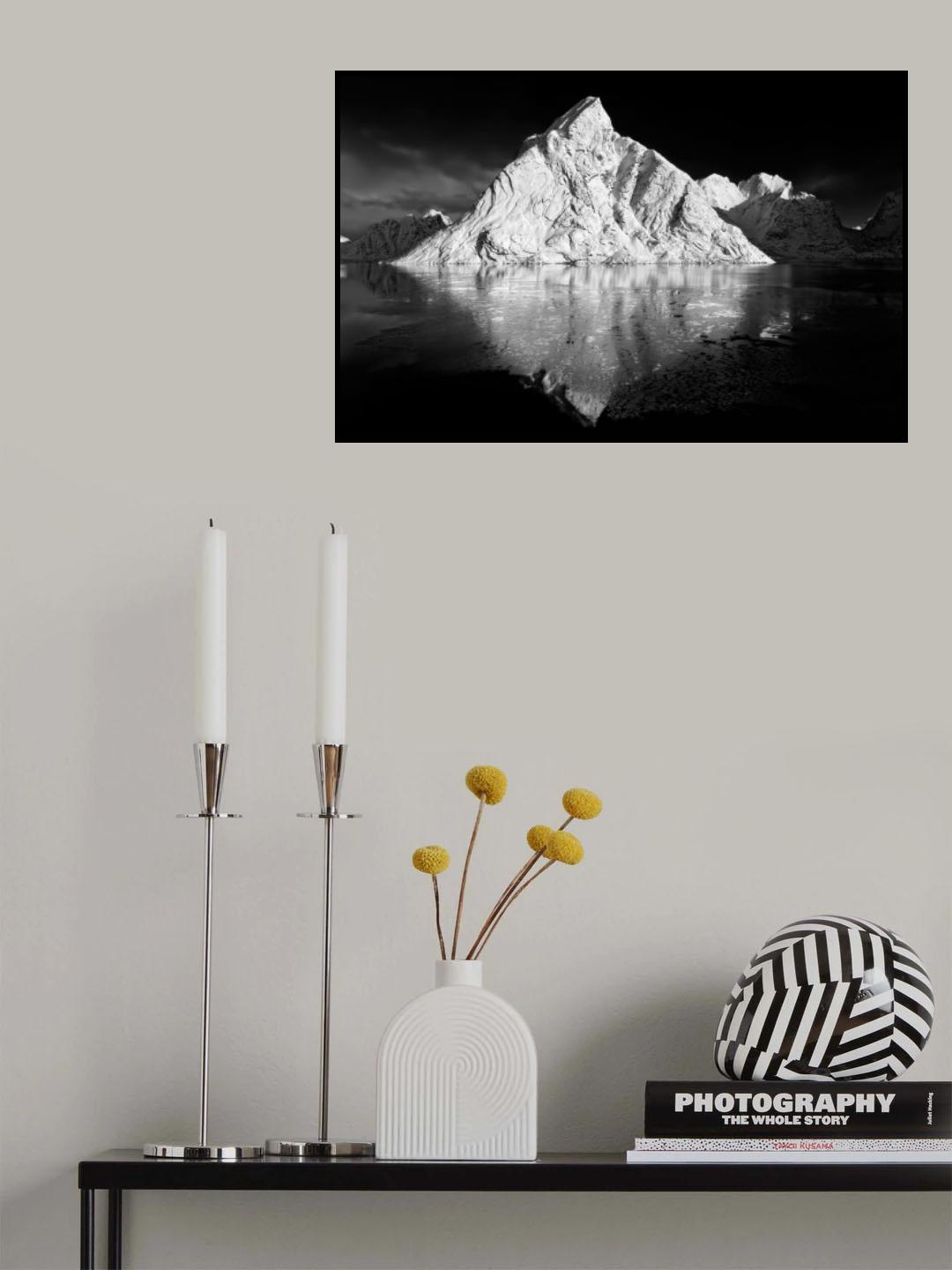 The white mountain Poster och Canvastavla