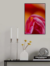 abstract rose leaves Poster och Canvastavla