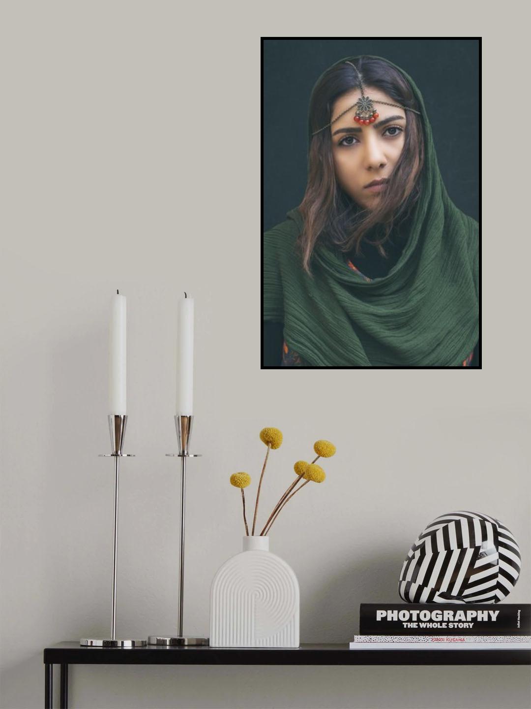 Persian girl Poster och Canvastavla