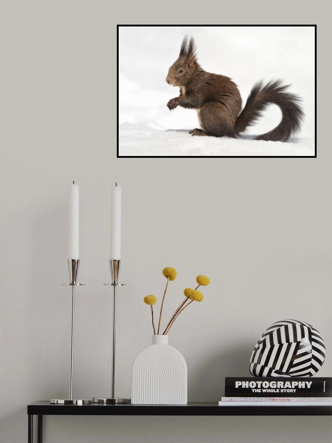 Winter Poster och Canvastavla