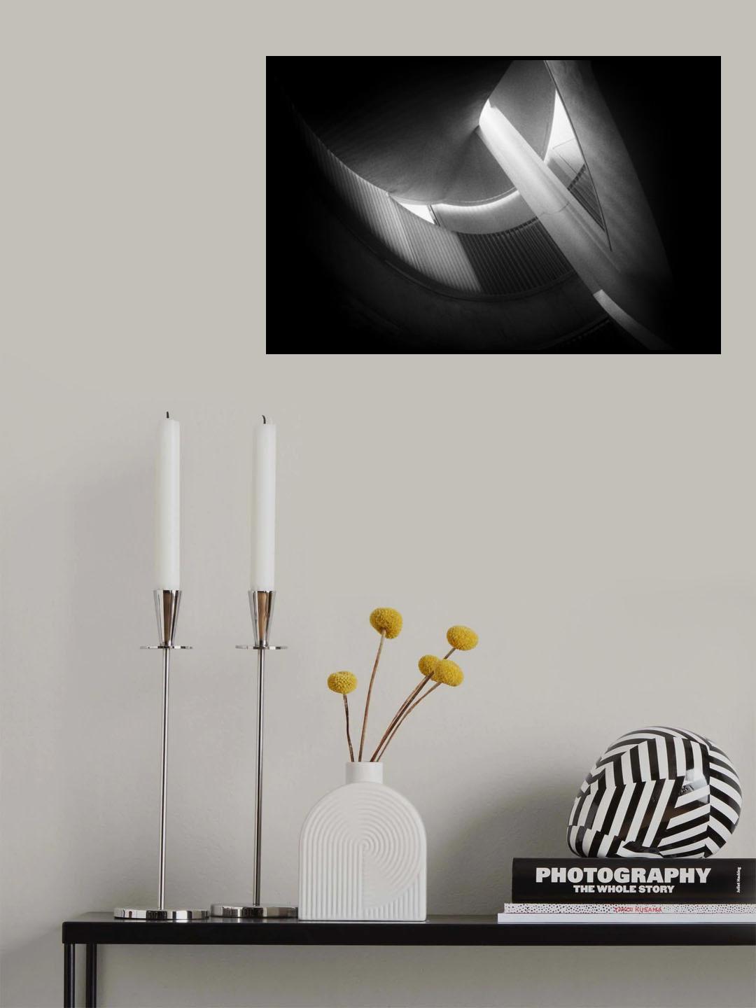 Down in the staircase Poster och Canvastavla