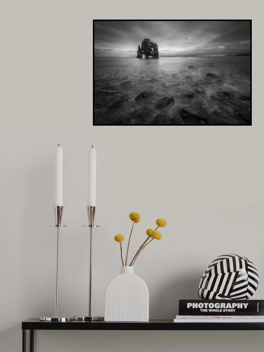 Hvítserkur Poster och Canvastavla