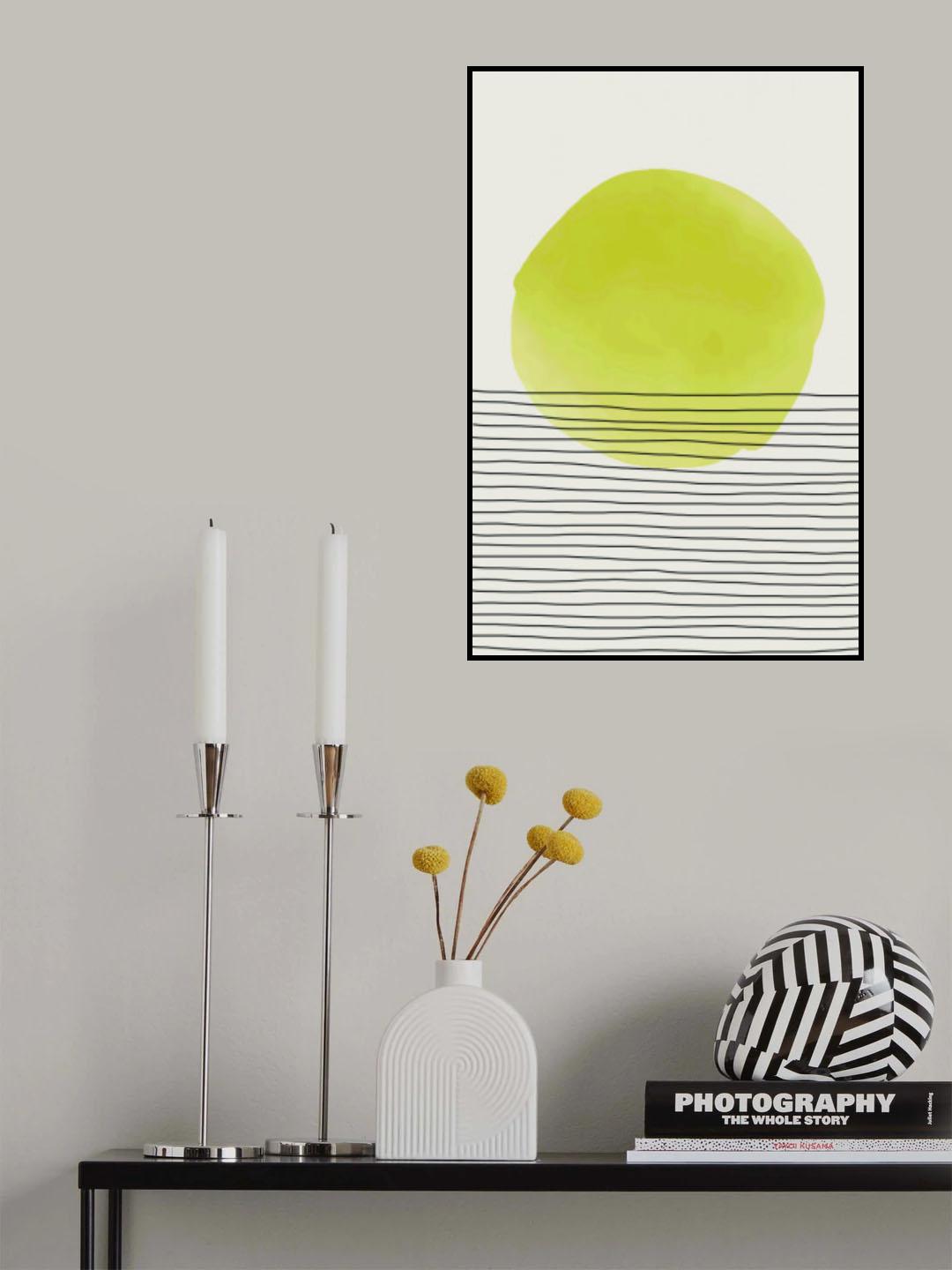 Sunny Minimal Design #3 Poster och Canvastavla