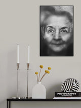 white age. winter outside Poster och Canvastavla