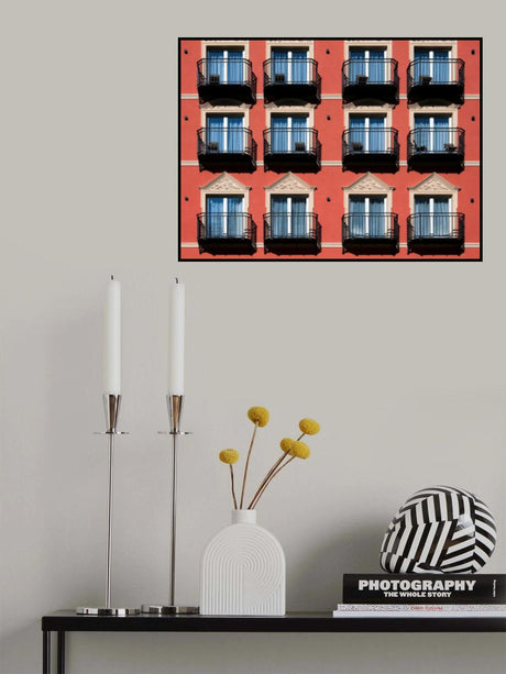 Balconies Poster och Canvastavla