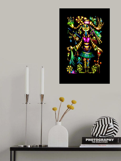 Miss alluring, strange conversation Poster och Canvastavla