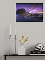 Sunrise in Lofoten Poster och Canvastavla