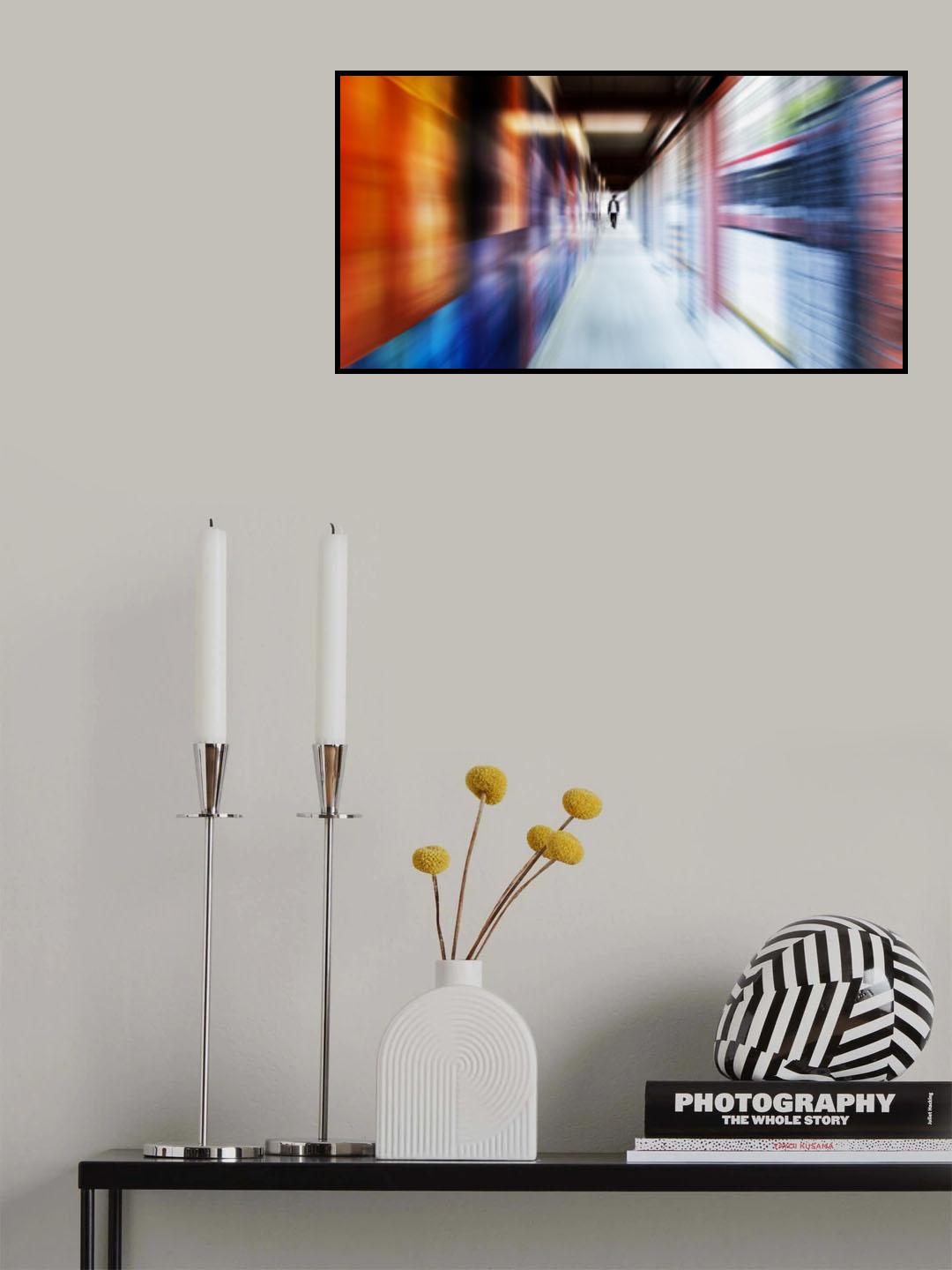 Step in Colorful World Poster och Canvastavla