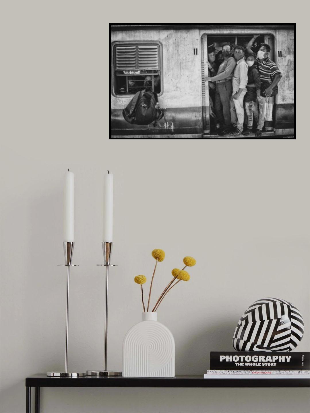 Covid Journey Poster och Canvastavla
