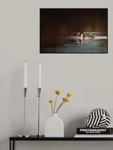 Great Crested Grebe Poster och Canvastavla