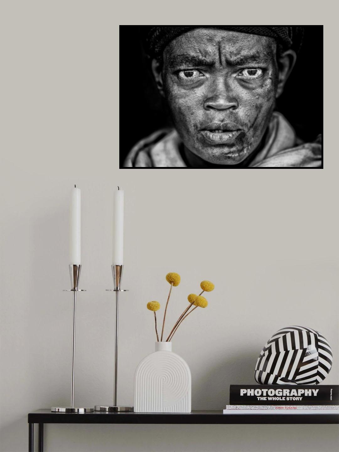 Ethiopian woman. Poster och Canvastavla