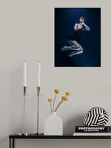 underwater artistic portrait shooting Poster och Canvastavla
