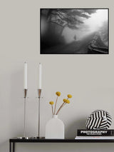 Castle in Mist Poster och Canvastavla