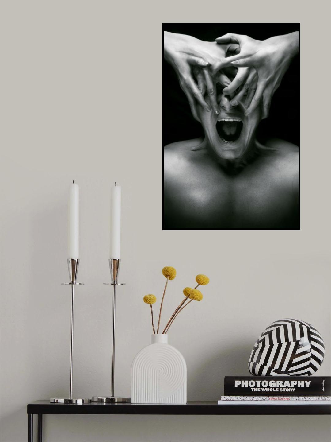 Scream Poster och Canvastavla