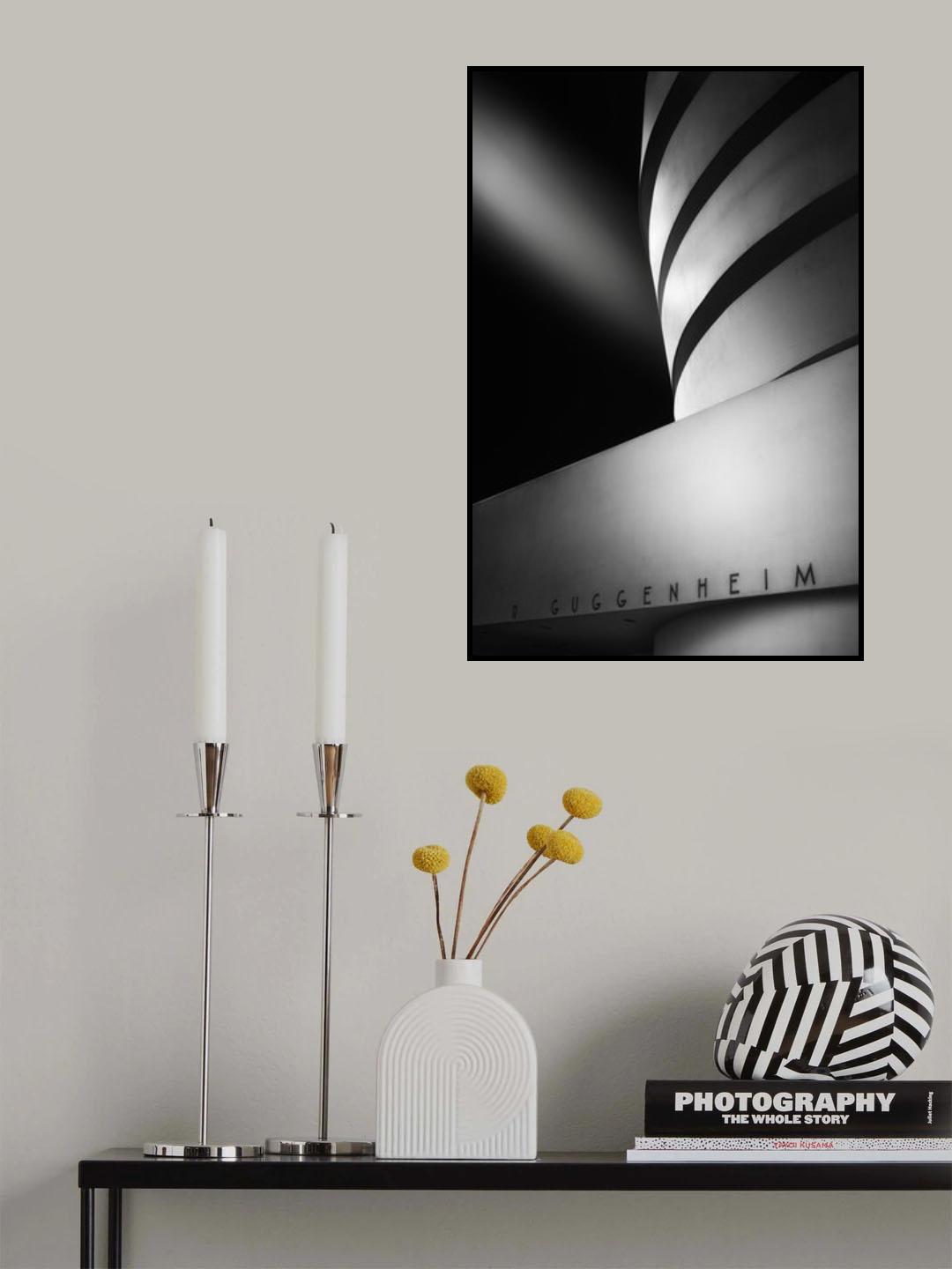The Guggenheim Museum Poster och Canvastavla