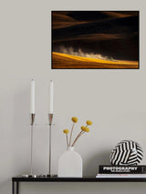 Plowing on Rolling Hills Poster och Canvastavla