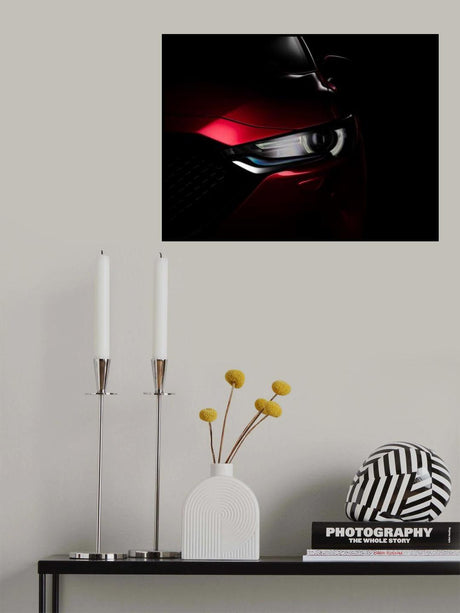 Mazda CX-5 Head Lamp Poster och Canvastavla
