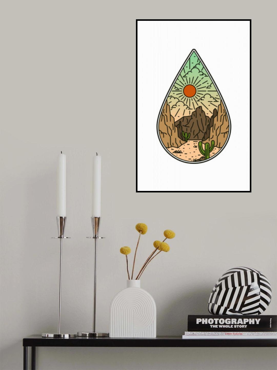 Desert Vibes Ii Poster och Canvastavla