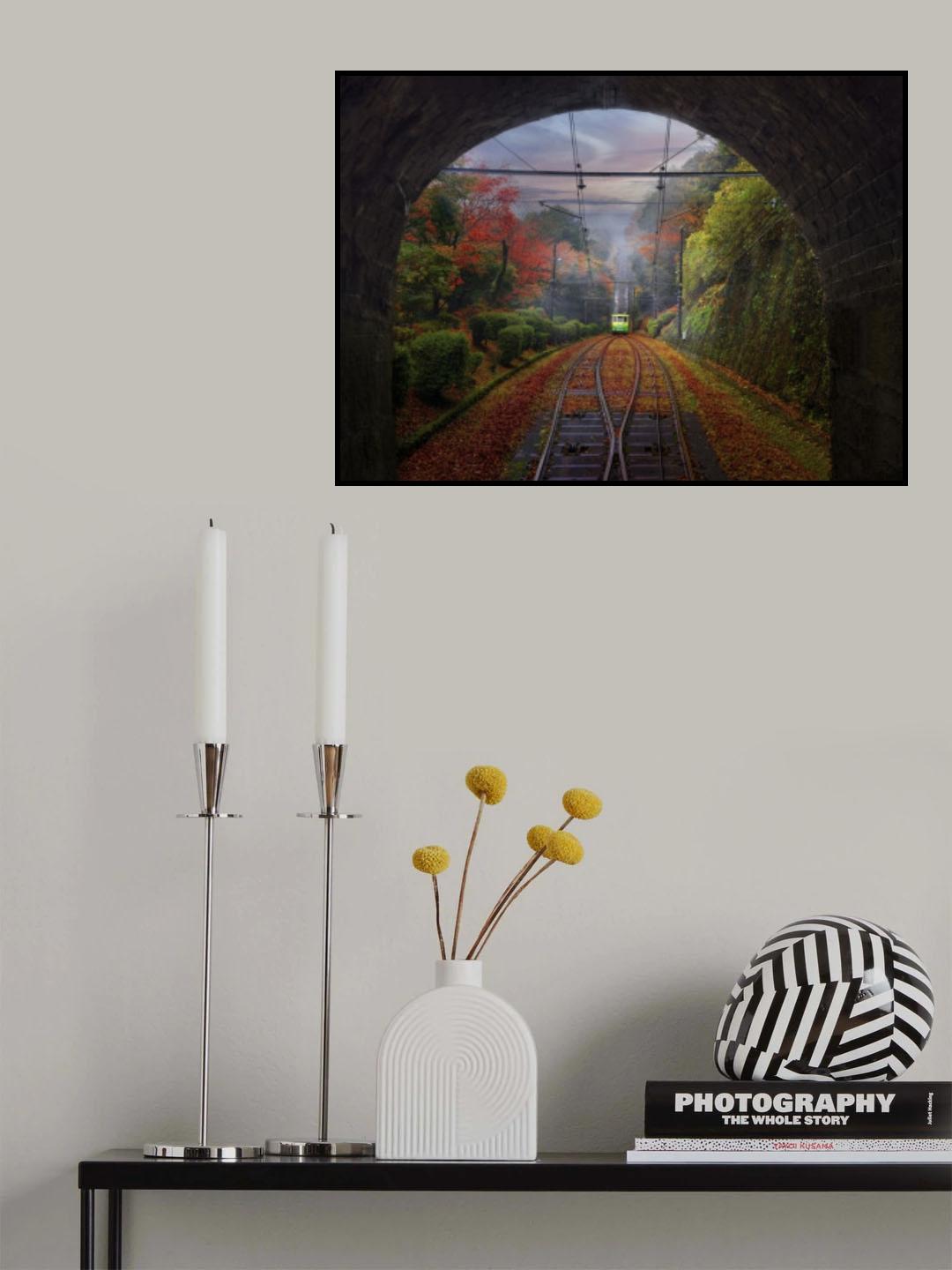 The Train, Japan Poster och Canvastavla