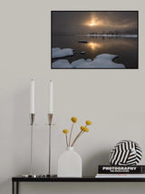 Light on Ice Poster och Canvastavla